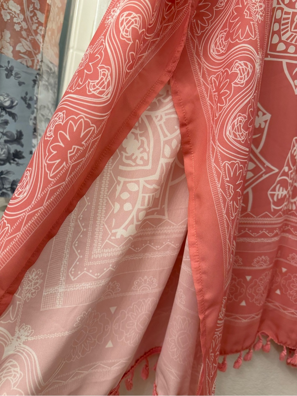 Pink Mandala Kimono Women’s one size fits most - Picture 5 of 6